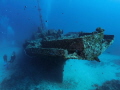   Wreck Stella Maru off Trou aux Biches North West Mauritius. Ground around 26 meters 85 feets. Mauritius feets  
